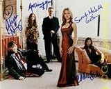 Buffy The Vampire Slayer - Signed 8x10 By Sarah Michelle Gellar, Alyson Hannigan, Nicholas Brendon, Charisma Carpenter and Anthony Head