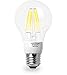 AriusTek A19 6W LED Filament Light Bulb Soft White 2700K, 60-watt Equivalent, 3 Pack