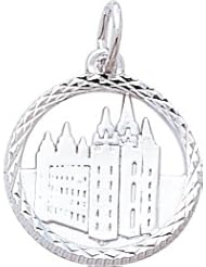 Rembrandt Charms Mormon Temple Charm