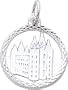 Rembrandt Charms Mormon Temple Charm