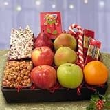 Christmas Fun Fruit & Fun Basket - Standard shipping Only - Bits and Pieces Gift Store