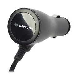 Navigon KFZ-Ladekabel mit integrierter TMC Antenne (3 Meter) f�r 2410, 3310max, 8410, 4350max uvm.