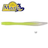 マリア(Maria) ママワーム シラウオ YF(イエロー/夜行) 1.5