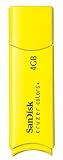 SanDisk Cruzer Colors+ 4GB Yellow SDCZ23-004G-J65Y(家電/エレクトロニクス)