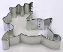 RM Rudolph Reindeer Metal Cookie Cutter for Holiday Baking / Christmas Party Favors / Scrapbooking Stencil (3")