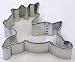RM Rudolph Reindeer Metal Cookie Cutter for Holiday Baking / Christmas Party Favors / Scrapbooking Stencil (3")