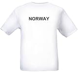 NORWAY - Country-series - Heather Grey or White T-shirt