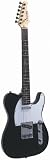 Black Tele-Style Electric Guitar