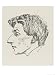 Edmund Blunden, English War Poet Art Giclee Poster Print by Powys Evans, 18x24