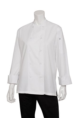 Chef Works LWLJ-WHT-S Sofia Women's Chef Coat