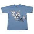 MEN, WOMEN AND CHILDREN - Angels - Baby Blue T-shirt