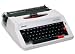 Olivetti MS25SP Model MS 25 Premier Plus Portable English/Spanish Manual Typewriter (12667X), 44 Keys & 88 Symbols, Variable Line Space
