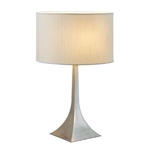 Adesso Luxor Tall Table Lamp, Steel by Adesso