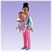 Loving Family African American Mom and Baby