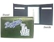 Los Angeles Dodgers Embroidered Leather Tri-Fold Wallet - Baseball Sports Merchandise