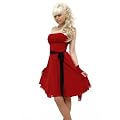 Edles Chiffon Corsagen Cocktailkleid in mehreren Farben (1291) Sofort lieferbar