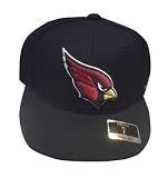 Arizona Cardinals Black Fitted Flat Brim Hat / Cap
