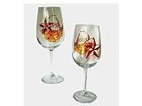 ArtisanStreet's Bordeaux Italian Crystal Wine Glasses. Set of 4 Large Goblets Features Design of Texas Lone Star, Cowboy Hat & Yellow Rose. Signed By Artisan. Hand Painted, Made To Order.