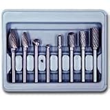 Double Cut Carbide Bur Set - 8-Pc