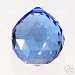 30mm Vintage Crystal Blue Feng Shui Ball