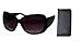 Jackie O Designer style Bifocal Sun Readers for Women - Case Included