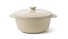 Calphalon Ceramic Vanilla 1 1/2 Quart Covered Round Casserole with Lid