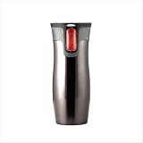 Contigo 16-Ounce Double Wall Stainless Steel Vacuum Insulated Tumbler, Black