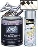 Eastwood Exhaust Detailing Kit Silver High Temp