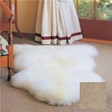 Bowron One Pelt Gold Star Rug