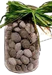 Gift Jar: Black Licorice Drops Candy