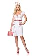 Sexy Nurse Costume Long Dress Nurse Uniform Womens Theatre Costumes