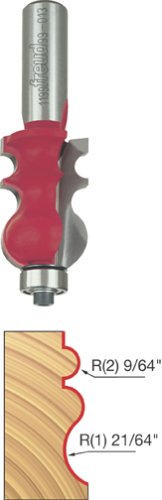 Freud 99-013 15/16-Inch Diameter by 1-3/8-Inch Face Molding Router Bit with 1/2-Inch Shank