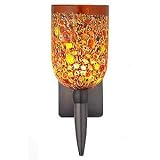 Fantasia Belle Torch Wall Sconce- Klimt Amber by Oggetti Luce