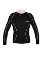 GONSO Bike & Active Herren-Seamless-U-Shirt Daniele, black