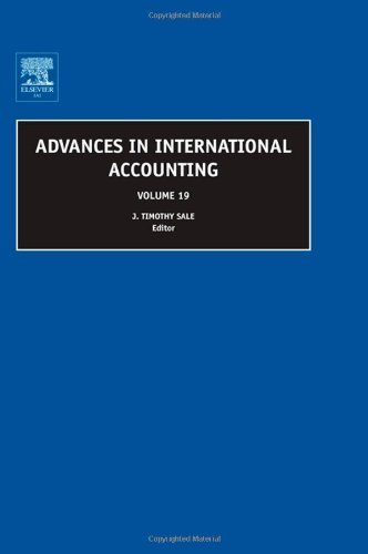 Advances in International Accounting: 19