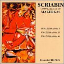 Scriabin: Complete Mazurkas