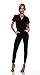 Stanzino® Women’s Cute V Neck Short Sleeve Summer Jumpsuit Romper