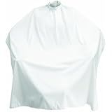 Shaving Factory Barber Cape, White