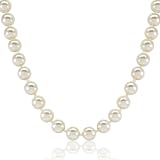Cream 8mm Simulated Pearl Strand Necklace, 60
