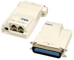 ATEN Flashnet Parallel Printer Receiver with 25 Foot Cable AS248R (White)