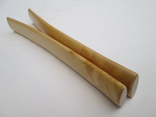 Minstrel Style Boxwood Rhythm Bones, Narrow (1"), 1 Pair (2 bones)