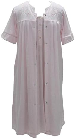 New Miss Elaine Mint/Pink Short Gown & Robe set - L