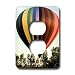 Hot Air Balloons - Hot Air Balloon - Light Switch Covers - 2 plug outlet cover