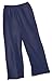 Samanthas Style Shoppe Collections Etc Women's Elastic Waist Comfortable Cropped Capri Pants, Navy, Large