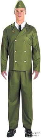 Adult Men's WWII Army Lieutenant Halloween Costume