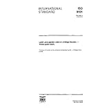 ISO 9191:1991, Lawn and garden ride-on (riding) tractors - Three-point hitch