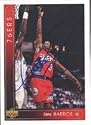 Dana Barros, Philadelphia 76ers, 1994 Upper Deck Autographed Card