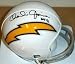 Charlie Joiner Autographed San Diego Chargers White Mini Football Helmet with 
