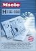 Miele 5 Dustbags, 1 Dust Compartment Filter & 1 Super Air Clean Filter H S227, S240i, S269i, S282i