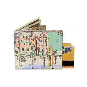 NYC New York City Subway Map Mighty Wallet - 8x10 cm